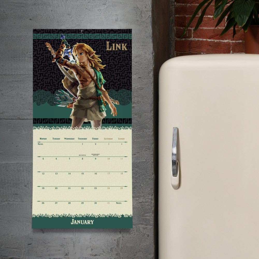 The Legend Of Zelda Square Calendar 2026: 3 - Calendars By The Legend Of Zelda