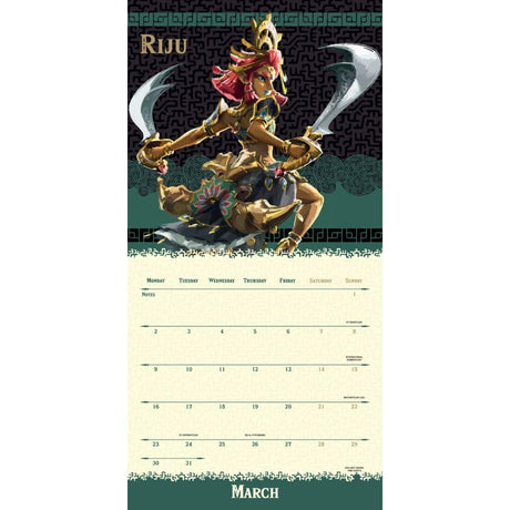 The Legend Of Zelda Square Calendar 2026: 2 - Calendars By The Legend Of Zelda
