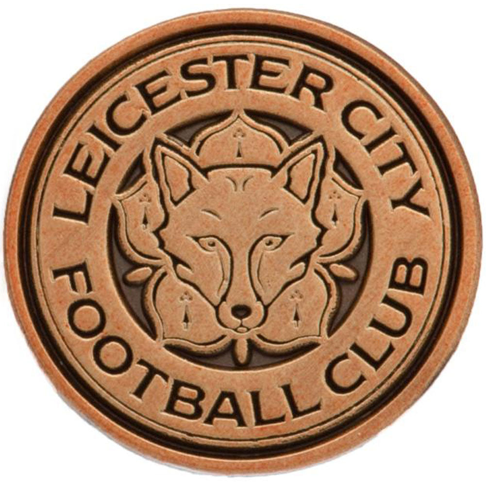 Leicester City FC Antique Gold Crest Badge: 1 - Accessories By Leicester City