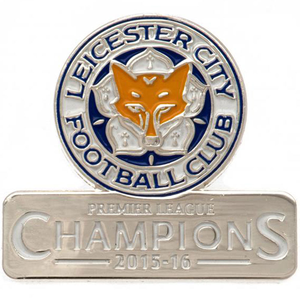 Leicester City FC Premier League Champions Badge: 1 - Accessories By Leicester City