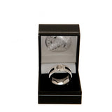 Leicester City FC Black Inlay Ring: 3 - Jewellery By Leicester City