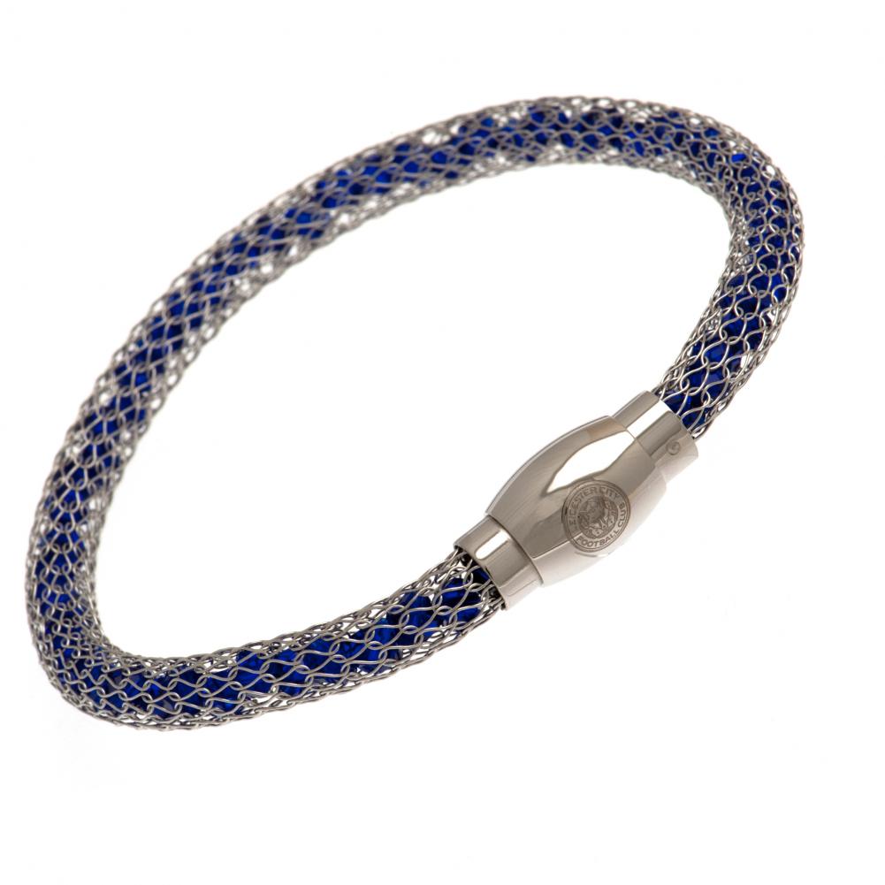 Leicester City FC Caged Bead Bracelet: 2 - Jewellery By Leicester City
