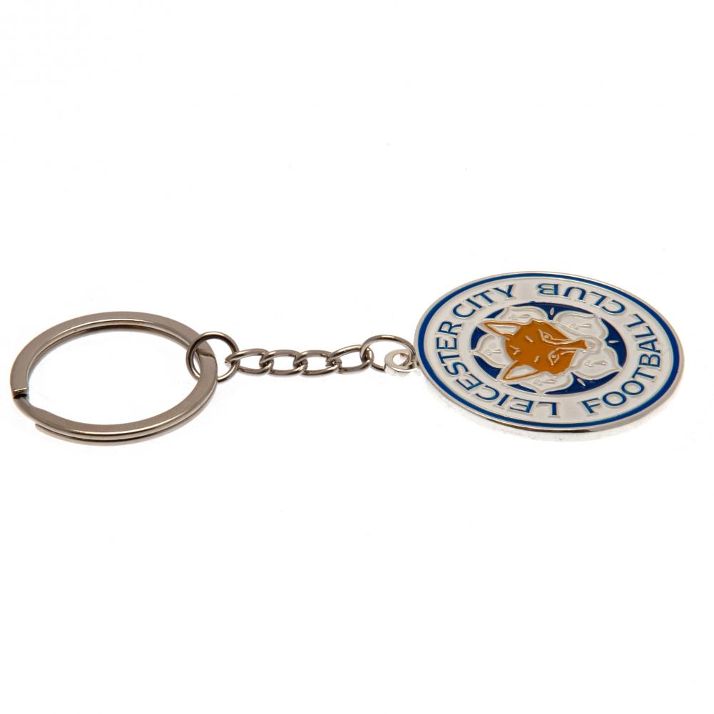 Leicester City FC Crest Keyring: 2 Keyrings By Leicester City
