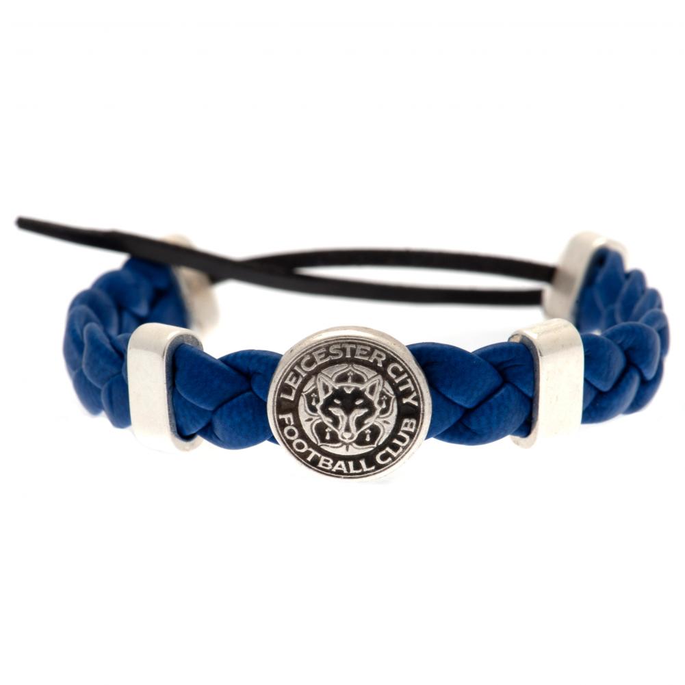 Leicester City FC PU Slider Bracelet: 2 - Jewellery By Leicester City