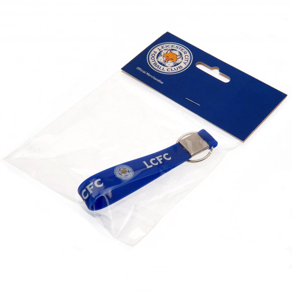 Leicester City FC Silicone Keyring: 3 Keyrings By Leicester City