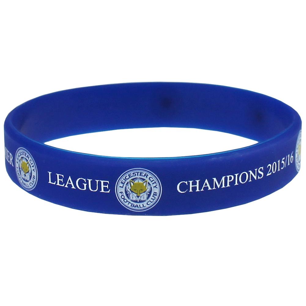 Leicester City FC Premier League Champions Silicone Wristband: 1 - Accessories By Leicester City