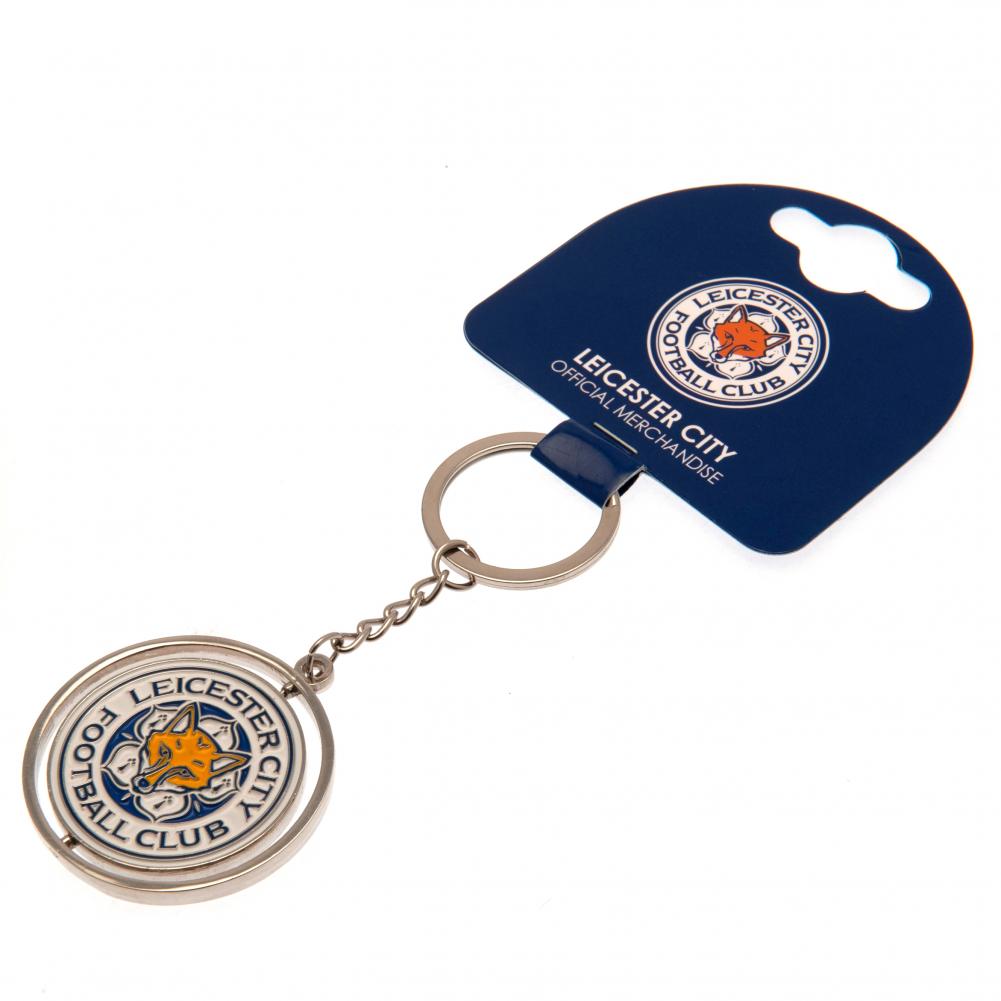 Leicester City FC Spinner Keyring: 1 - Keyrings By Leicester City