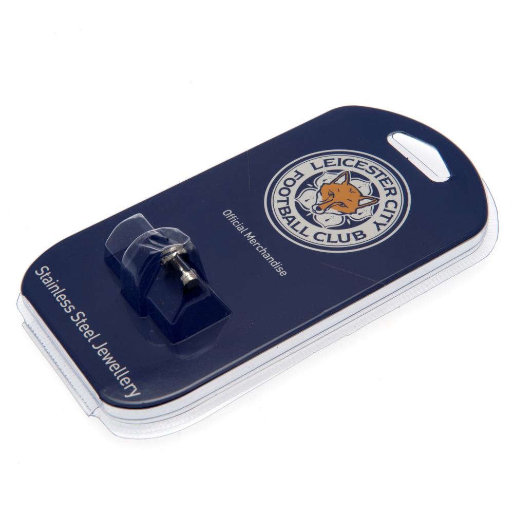 Leicester City FC Stainless Steel Stud Earring: 2 - Jewellery By Leicester City