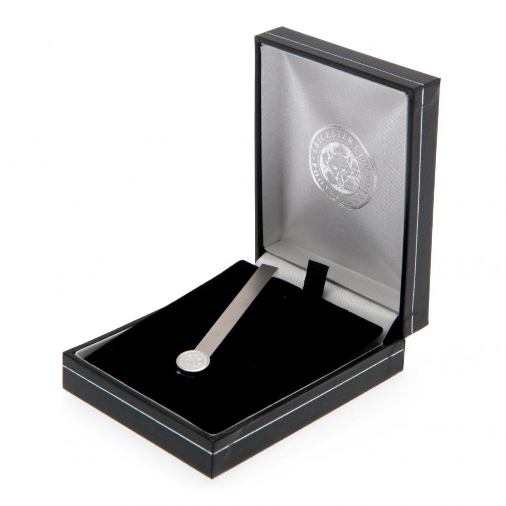 Leicester City FC Stainless Steel Tie Slide: 1 - Cufflinks & Tie Slides By Leicester City