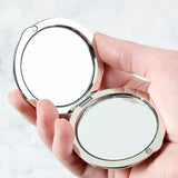 Personalised Beautiful Bridesmaid Compact Mirror