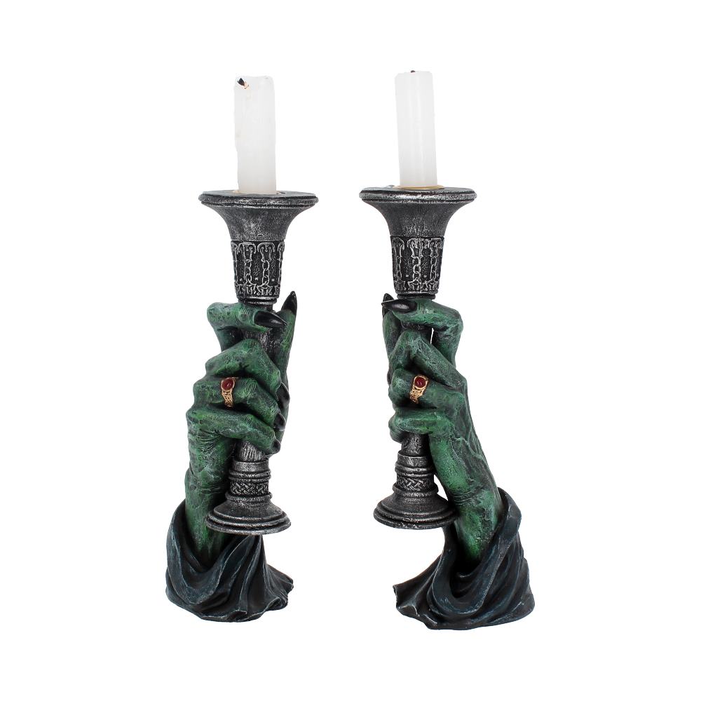 Light of Darkness Monster Hands Candle Holders 20cm: 2 Candles & Holders By Gift Moments