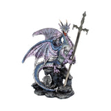 Lilac Purple Sword of the Dragon Gothic Fantasy Letter Opener: 2 - Letter Openers By Gift Moments