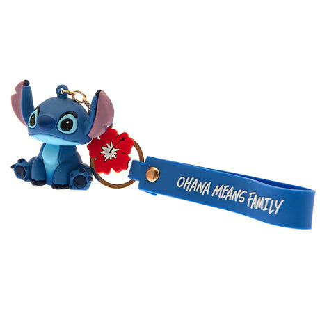 Stitch 3D Vinyl Keyring with Message: 3 - Keyrings By Lilo & Stitch