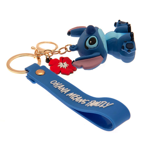 Stitch 3D Vinyl Keyring with Message: 2 - Keyrings By Lilo & Stitch