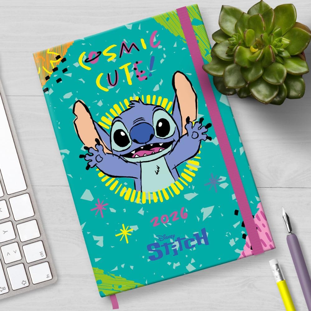 Lilo & Stitch A5 Diary 2026: 4 - Diaries By Lilo & Stitch