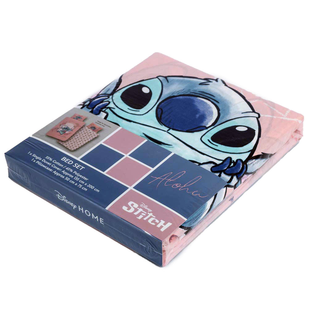 Lilo & Stitch Aloha Single Duvet Set: 4 - Bedroom By Lilo & Stitch