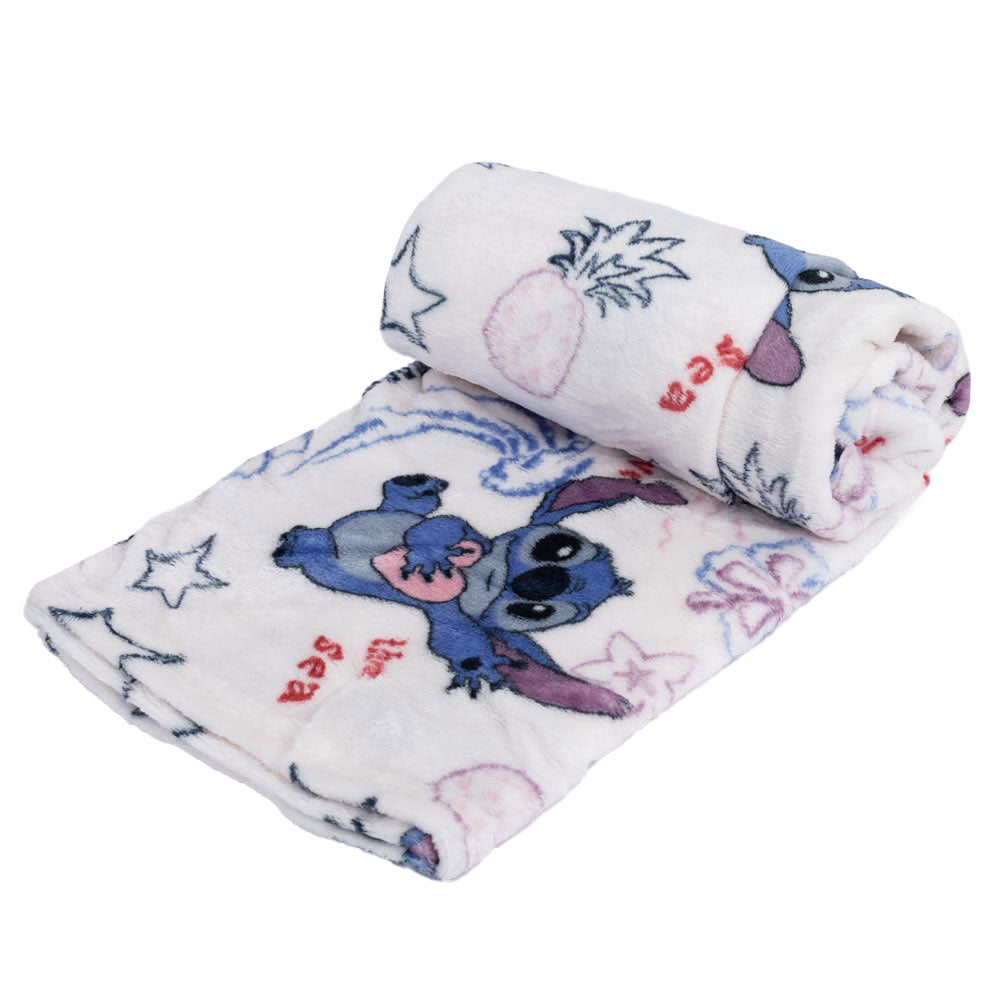 Lilo & Stitch Chilled Vibes Fleece Blanket: 3 - Blankets By Lilo & Stitch
