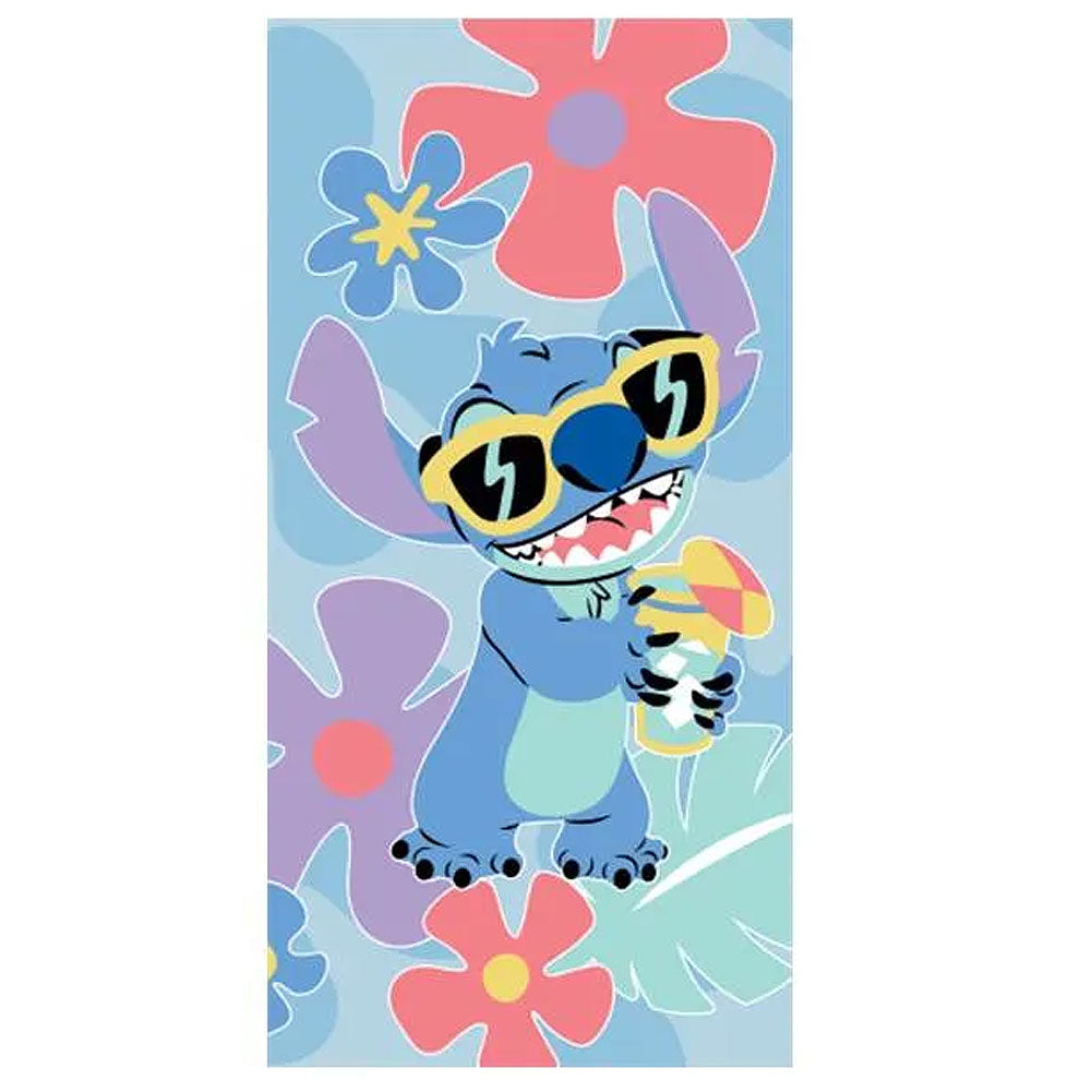 Lilo & Stitch Floral Towel: 1 - Towels By Lilo & Stitch