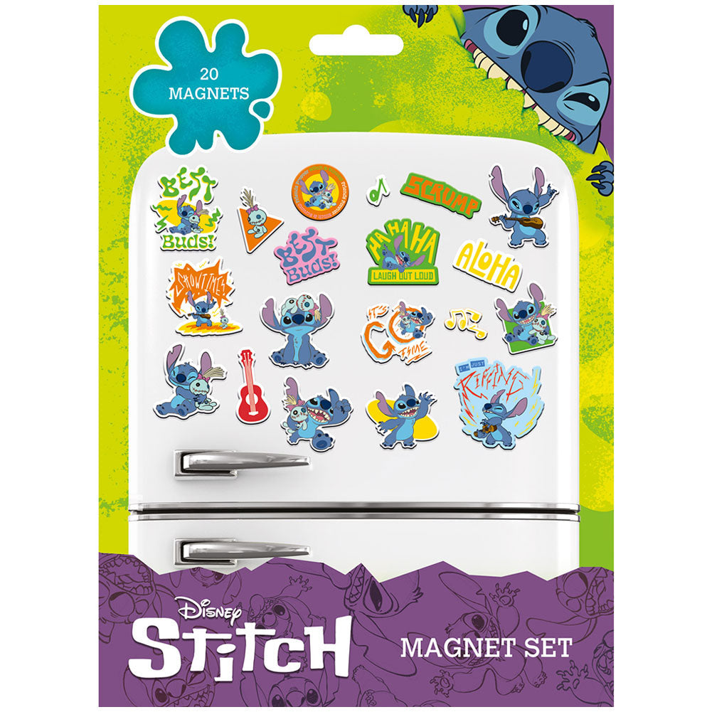 Lilo & Stitch Fridge Magnet Set - Shop Magnets At Gift Moments - 1