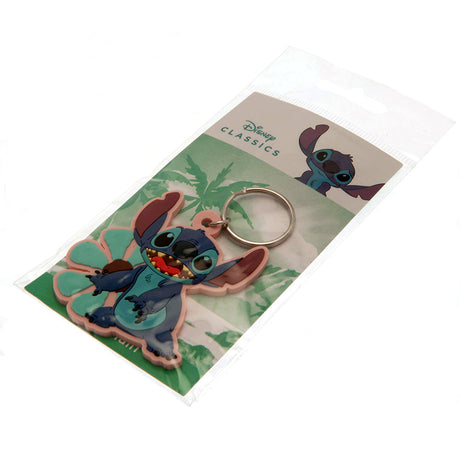 Lilo & Stitch Flower PVC Keyring: 3 - Keyrings By Lilo & Stitch