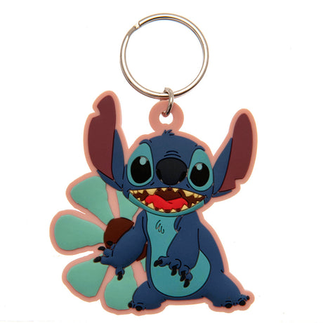 Lilo & Stitch Flower PVC Keyring: 1 - Keyrings By Lilo & Stitch