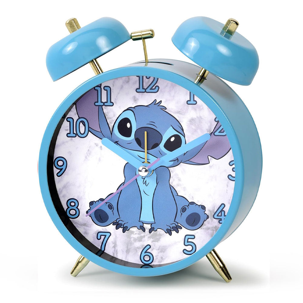 Lilo & Stitch Twin Bell Alarm Clock - Shop Clocks At Gift Moments - 2