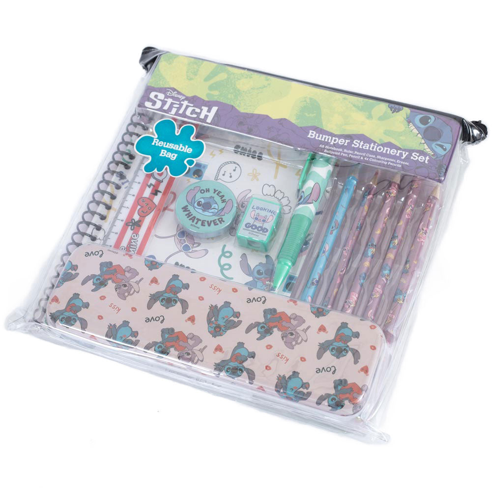Lilo & Stitch You’re My Fave Bumper Stationery Set: 4 - Pencil Cases & Sets By Lilo & Stitch