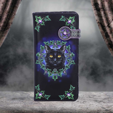 Lisa Parker The Charmed One Pentagram Cat Embossed Purse: 1 - Purses By Lisa Parker