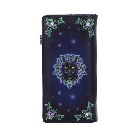 Lisa Parker The Charmed One Pentagram Cat Embossed Purse: 4 - Purses By Lisa Parker