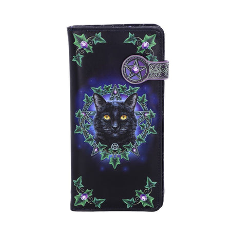 Lisa Parker The Charmed One Pentagram Cat Embossed Purse: 2 - Purses By Lisa Parker