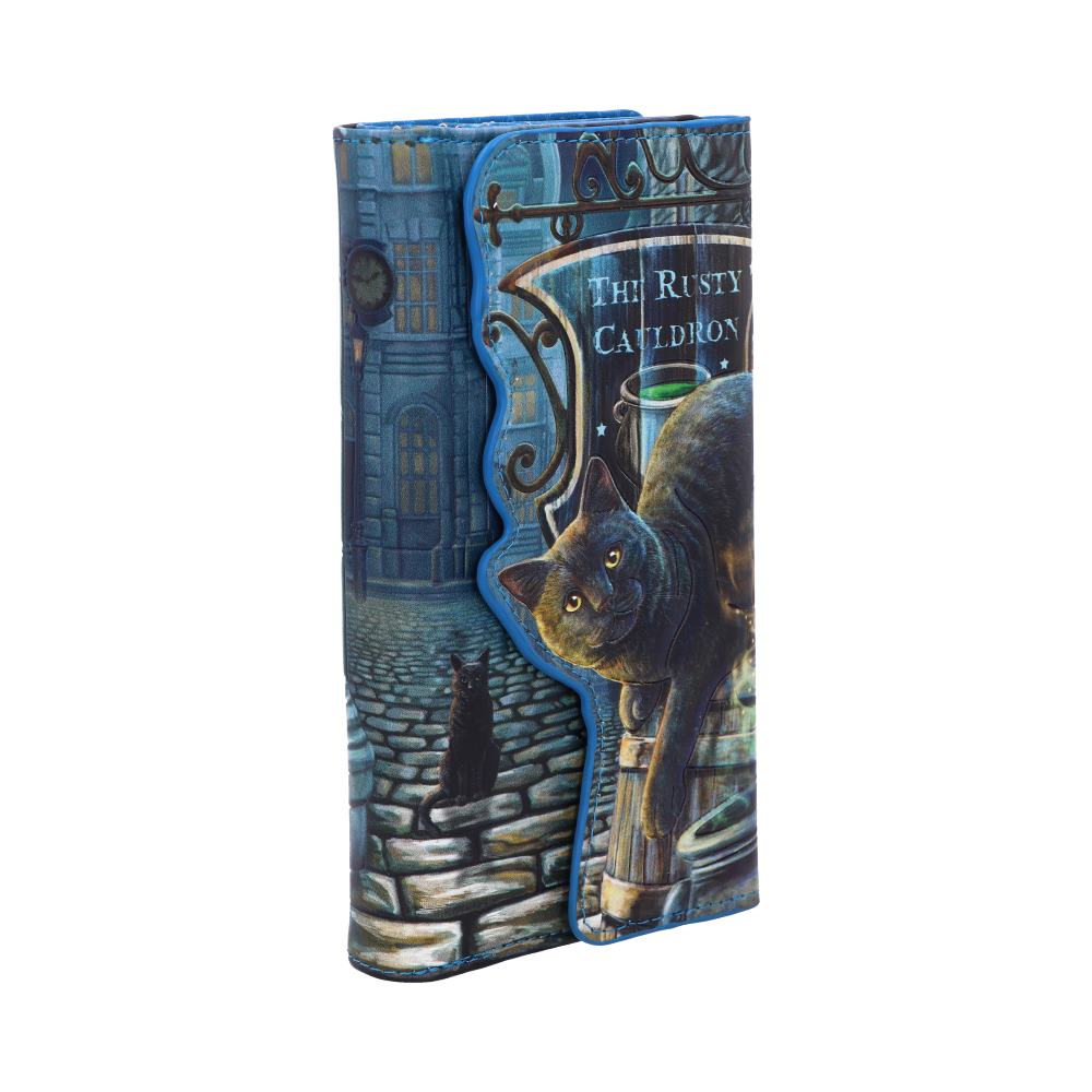 Lisa Parker Rusty Cauldron Embossed Purse 18.5cm: 5 - Purses By Lisa Parker