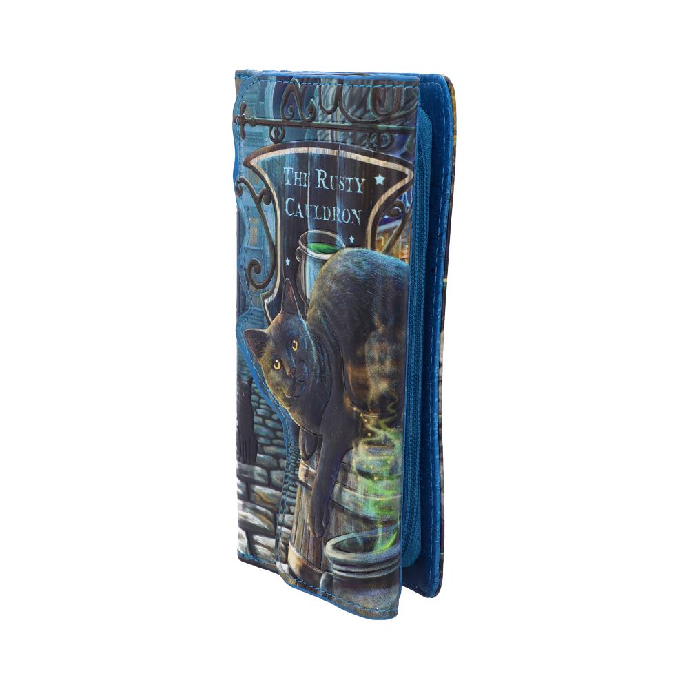 Lisa Parker Rusty Cauldron Embossed Purse 18.5cm: 3 - Purses By Lisa Parker