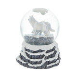 Lisa Parker Warriors of Winter Wolf Snowglobe: 4 - Snow Globes By Lisa Parker