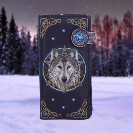 Lisa Parker Wild One Wolf Embossed Purse Wallet: 1 - Purses By Lisa Parker
