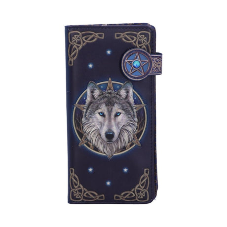 Lisa Parker Wild One Wolf Embossed Purse Wallet: 2 - Purses By Lisa Parker