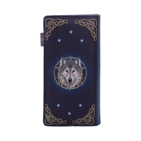 Lisa Parker Wild One Wolf Embossed Purse Wallet: 4 - Purses By Lisa Parker