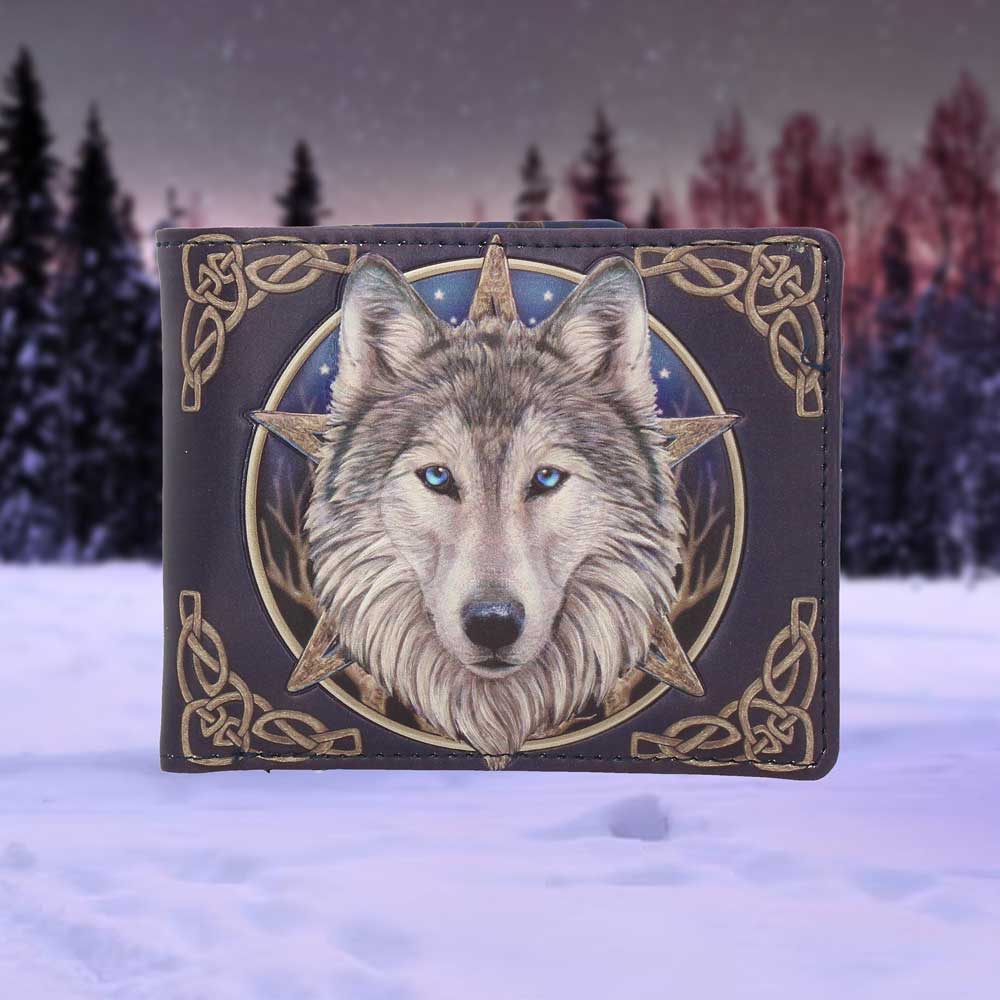 Lisa Parker Wild One Wolf Wallet: 1 - Wallets By Lisa Parker