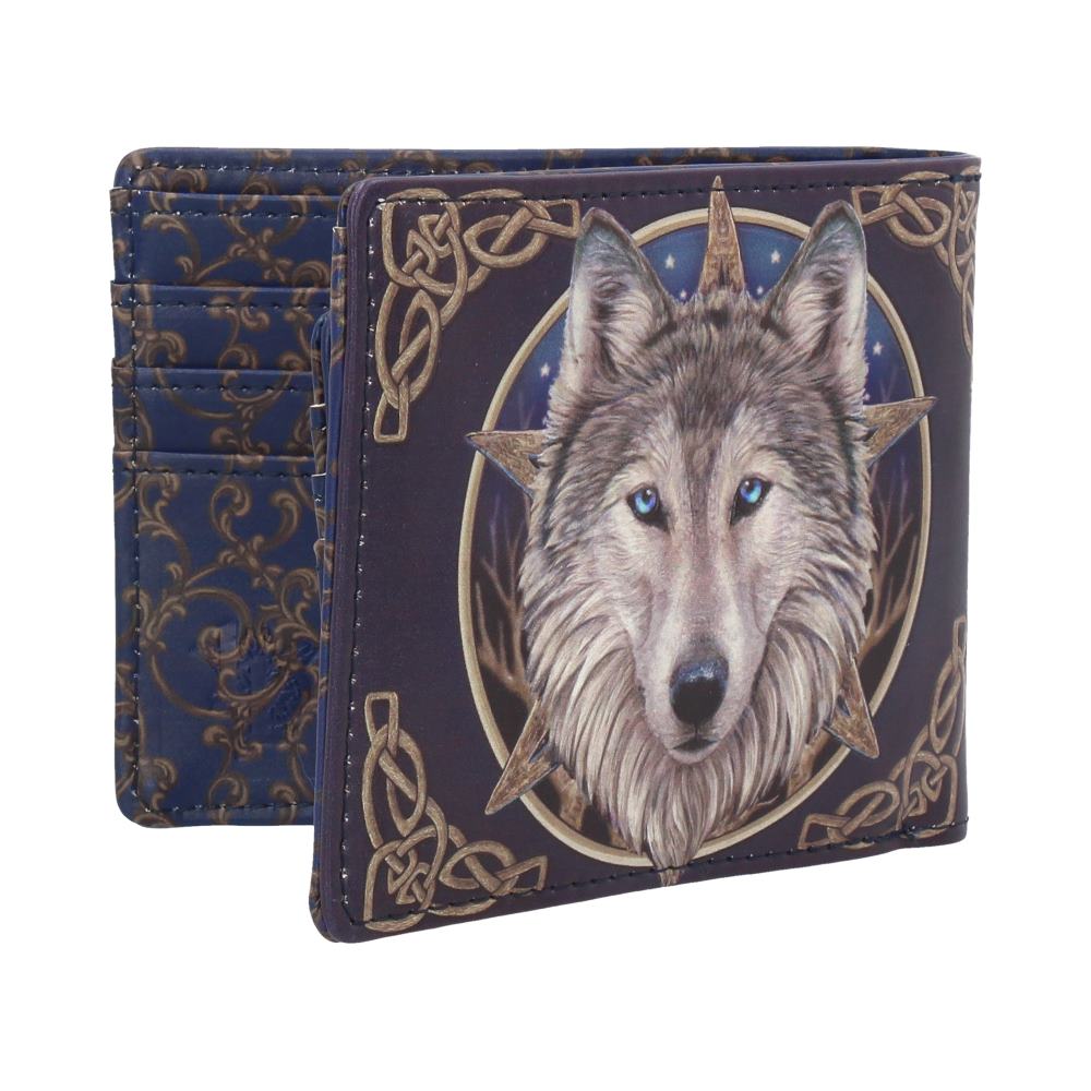 Lisa Parker Wild One Wolf Wallet: 5 - Wallets By Lisa Parker