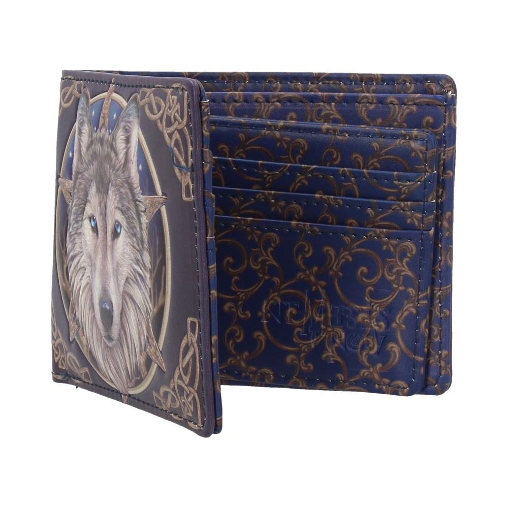 Lisa Parker Wild One Wolf Wallet: 3 - Wallets By Lisa Parker