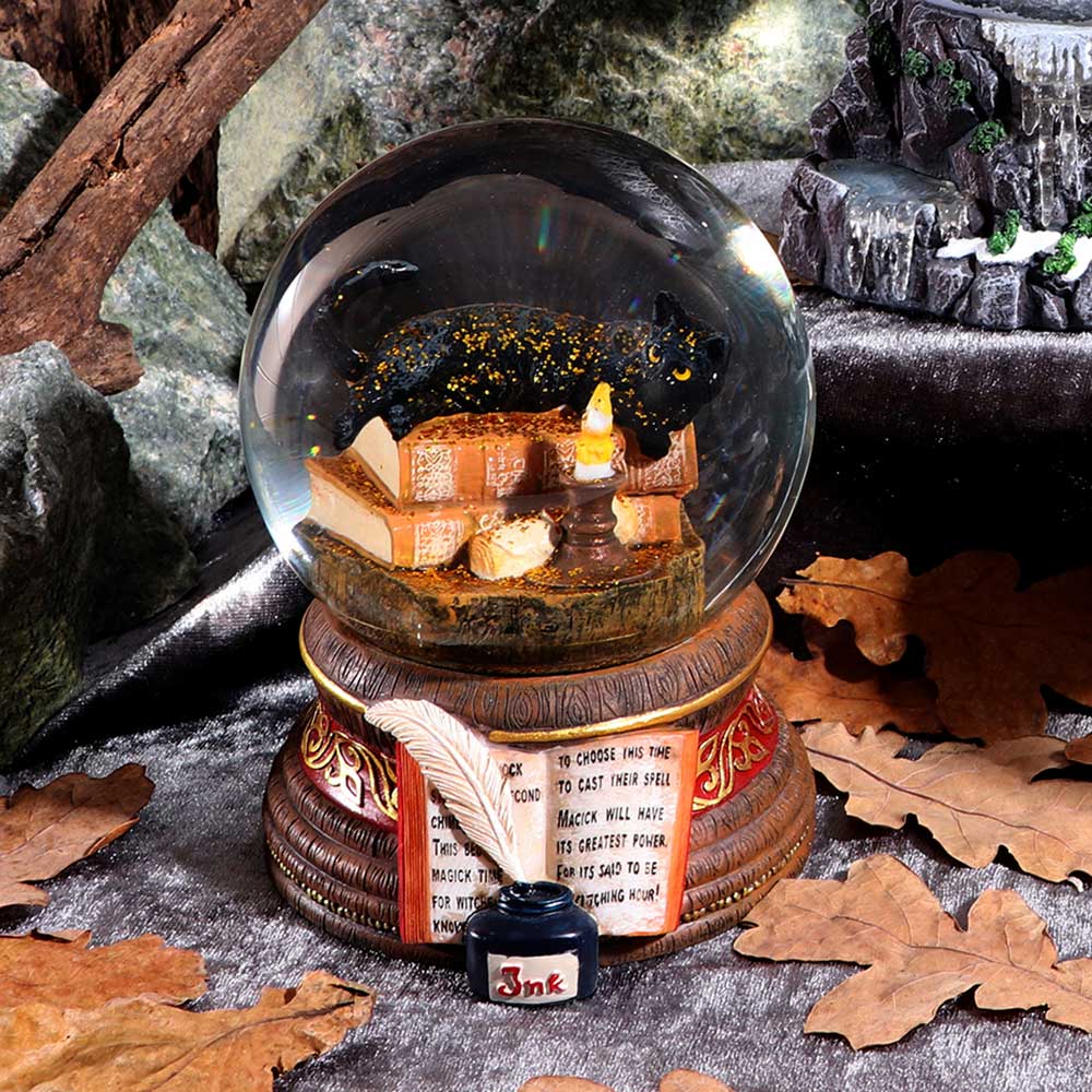 Lisa Parker Witching Hour Cat Snowglobe: 1 - Snow Globes By Lisa Parker
