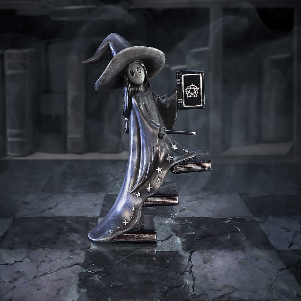 Little Souls Luna Witch with Books Figurine: 1 - Figures & Collectables By NN Designs