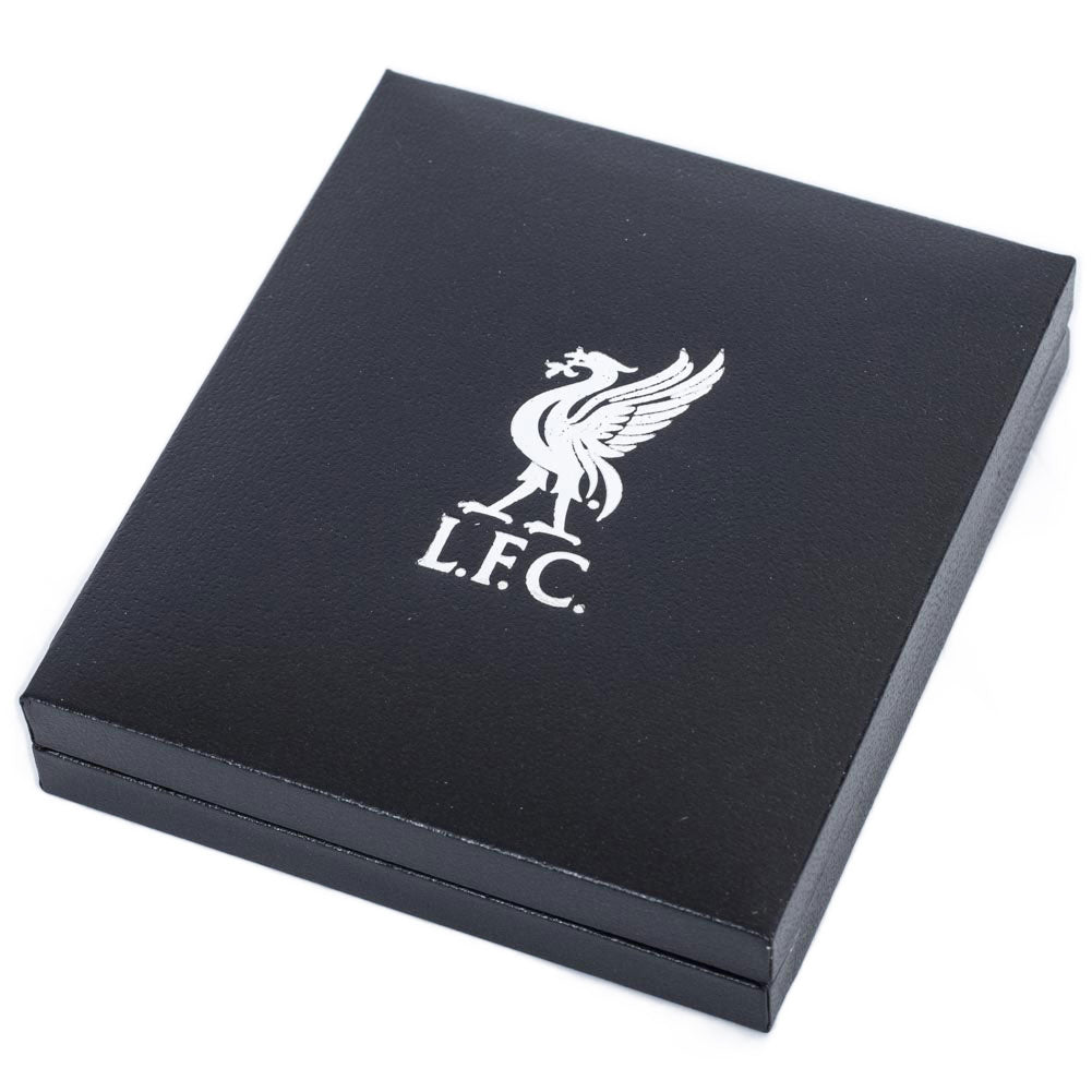 Liverpool FC 18ct Gold Plated on Silver Liverbird Pendant & Chain: 4 - Necklaces By Liverpool