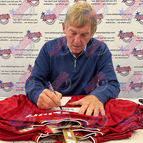 Kenny Dalglish Signed Liverpool 1986 Shirt (Framed): 2 - Signed Memorabilia By Liverpool