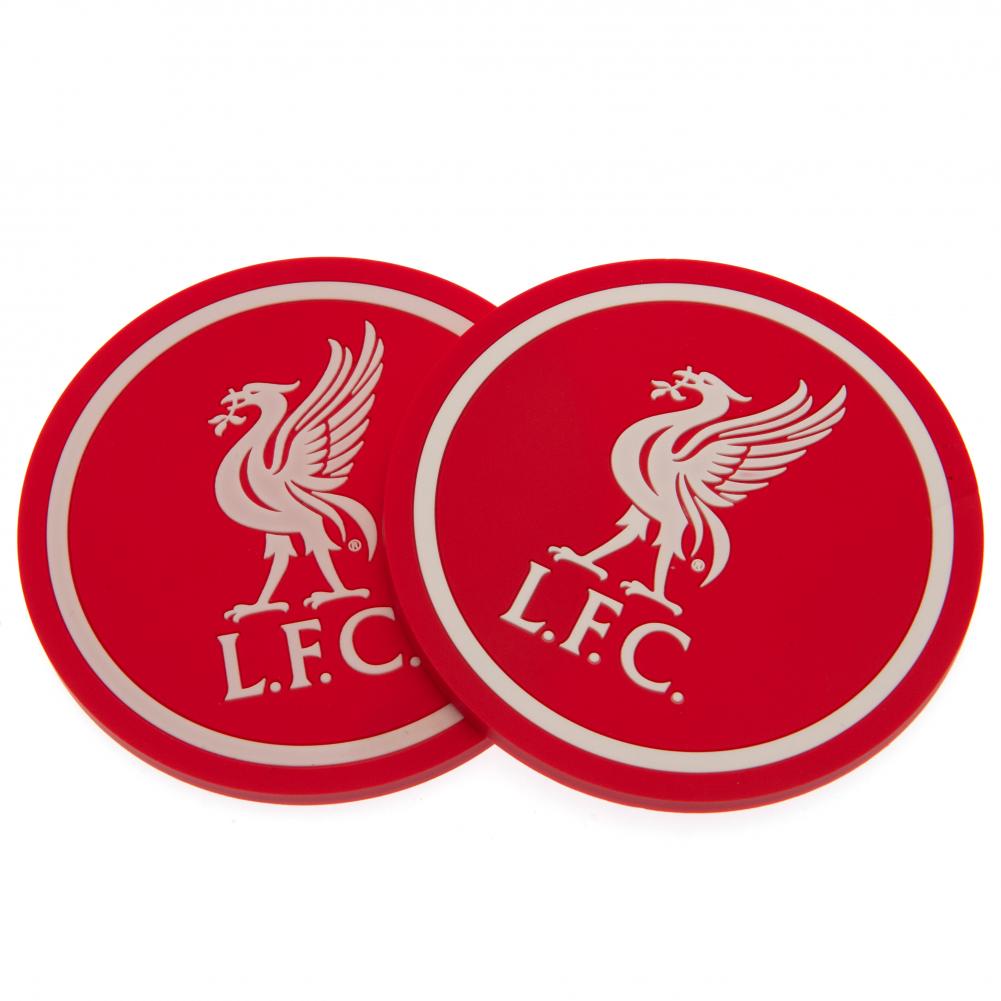 Liverpool FC 2pk Coaster Set: 1 - Coasters By Liverpool