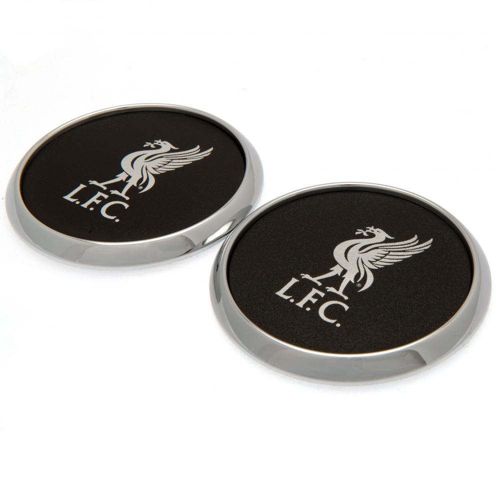 Liverpool FC 2pk Premium Coaster Set: 1 - Coasters By Liverpool