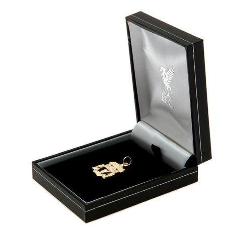 Liverpool FC 9ct Gold Pendant Crest Small: 3 - Jewellery By Liverpool