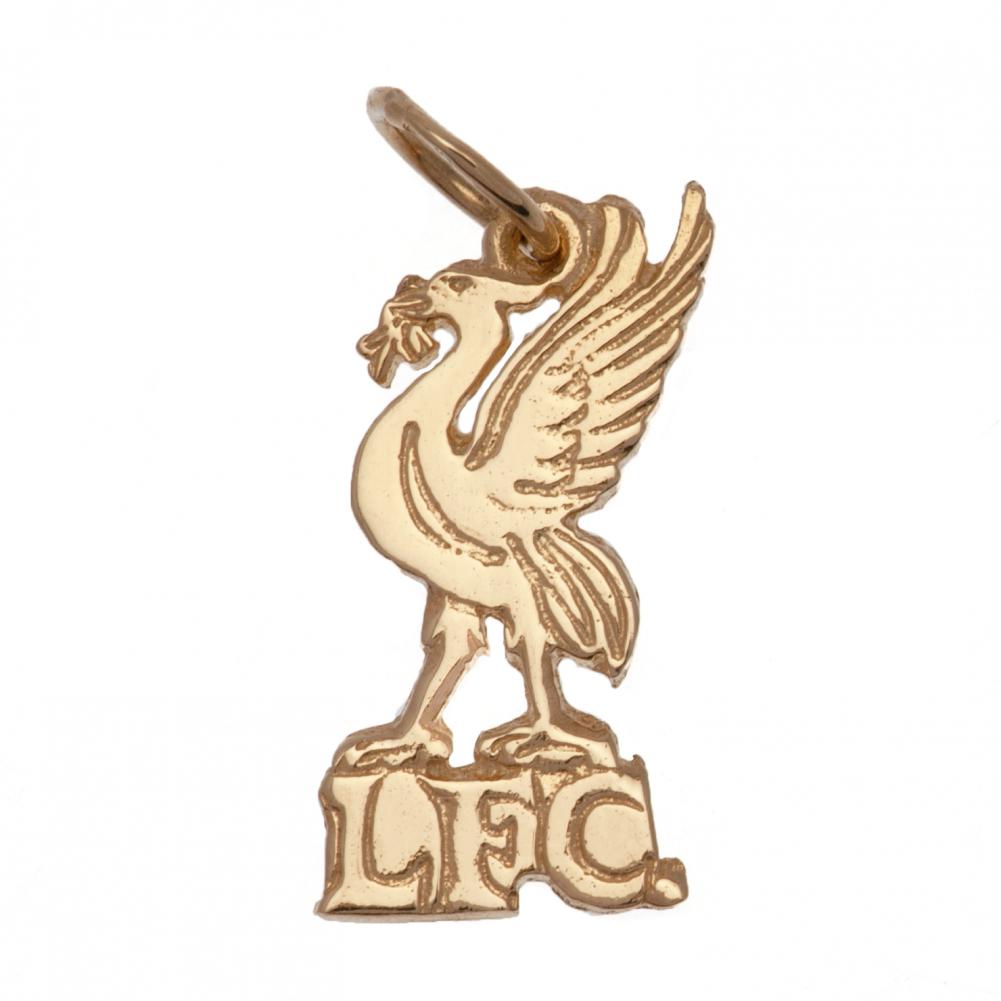 Liverpool FC 9ct Gold Pendant Liverbird Small: 2 - Jewellery By Liverpool