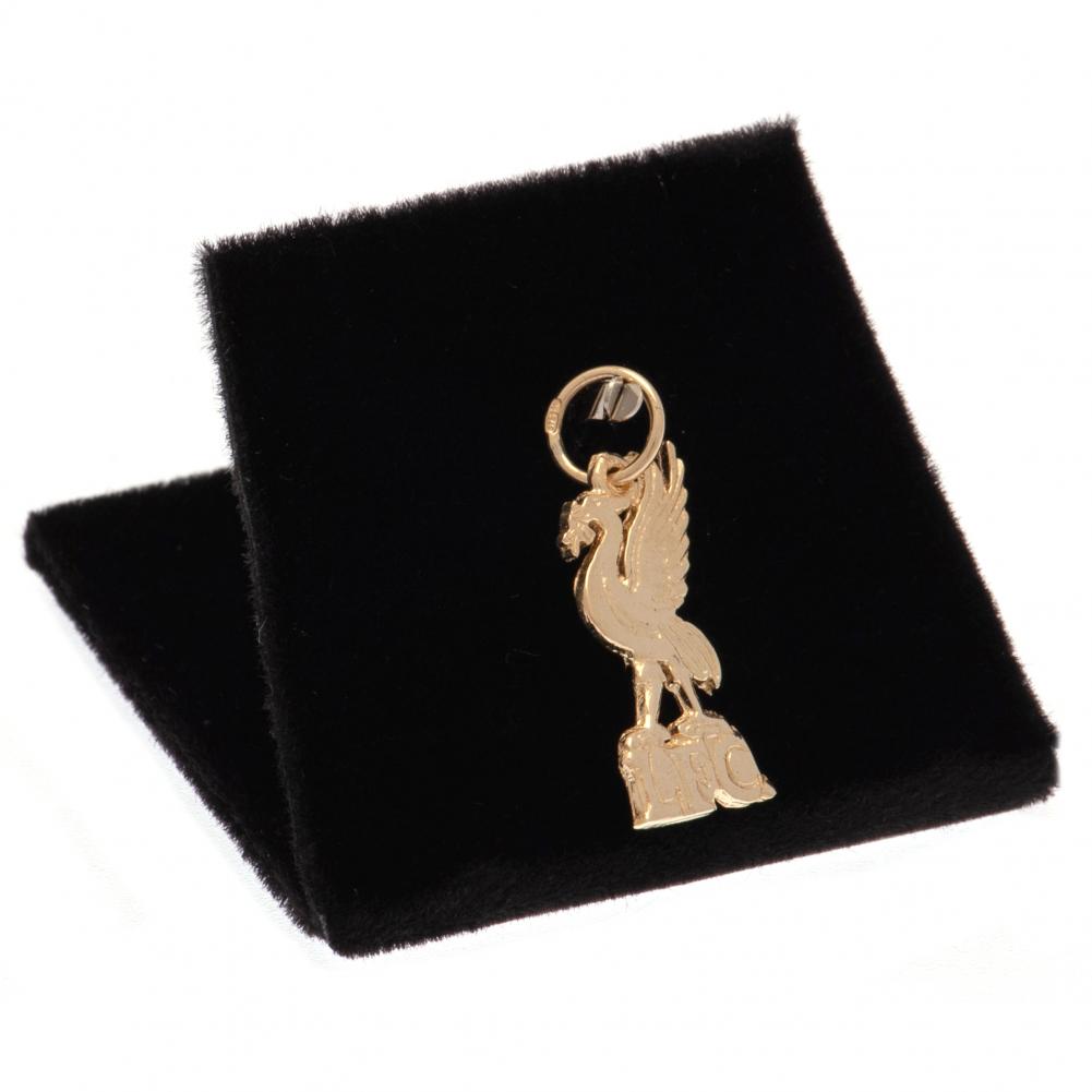 Liverpool FC 9ct Gold Pendant Liverbird Small: 3 - Jewellery By Liverpool