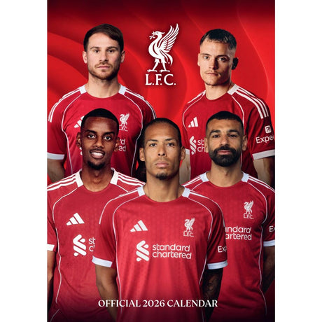 Liverpool FC A3 Calendar 2026: 1 - Calendars By Liverpool