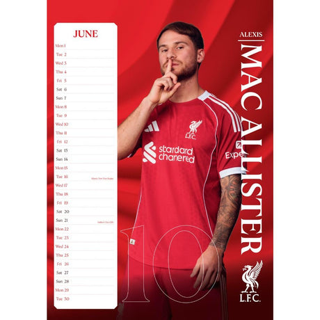 Liverpool FC A3 Calendar 2026: 3 - Calendars By Liverpool